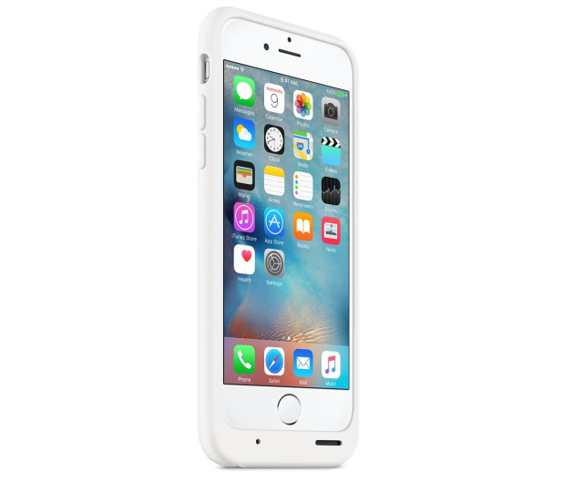 APPLE Smart Battery Case do iPhone'a 6s - białe MGQM2ZM/A - 297218 - zdjęcie 2